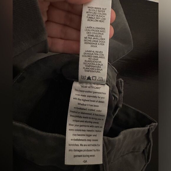 Good American Good Legs Crop in Gray - Picture 6 of 6